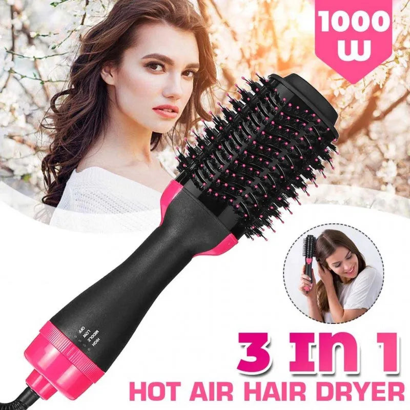 One-Step 3-in-1 Hot Air Brush & Hair Dryer, Volumizer & Styler