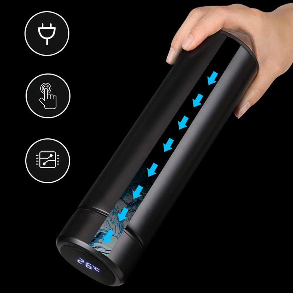 500ML Smart Thermos Water Bottle Stainless Steel Insulation Touch Intelligent Temperature Display Vacuum Flasks Cup Digital Mug
