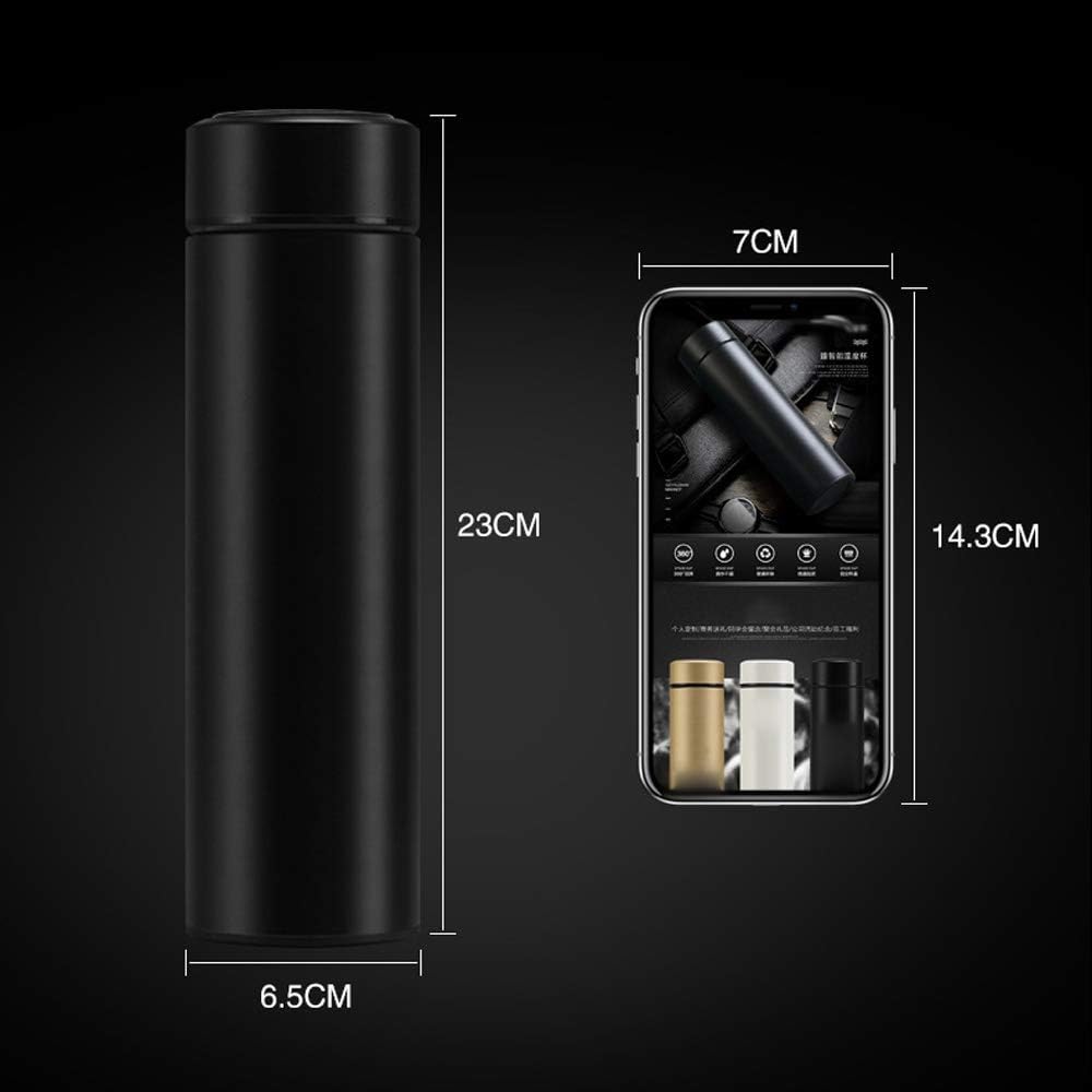 500ML Smart Thermos Water Bottle Stainless Steel Insulation Touch Intelligent Temperature Display Vacuum Flasks Cup Digital Mug