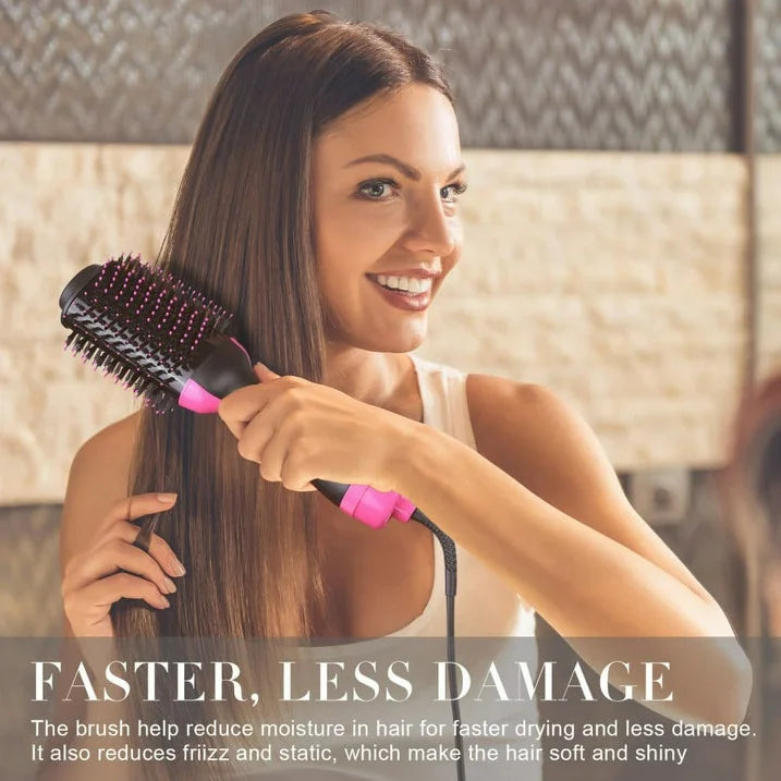 One-Step 3-in-1 Hot Air Brush & Hair Dryer, Volumizer & Styler