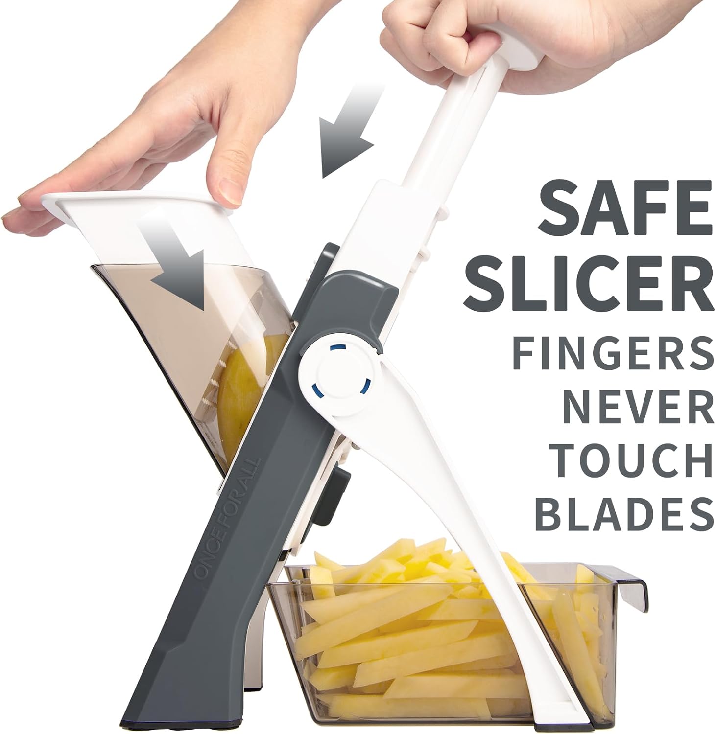 5-in-1 Kitchen Mandoline Slicer – Vegetable & Fruit Cutter