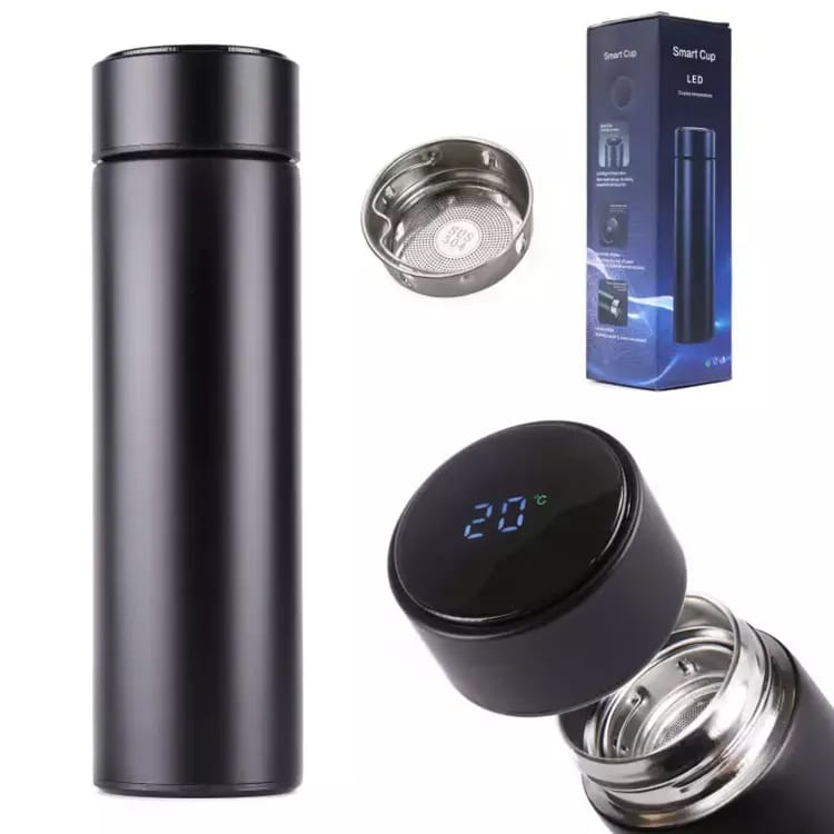 500ML Smart Thermos Water Bottle Stainless Steel Insulation Touch Intelligent Temperature Display Vacuum Flasks Cup Digital Mug