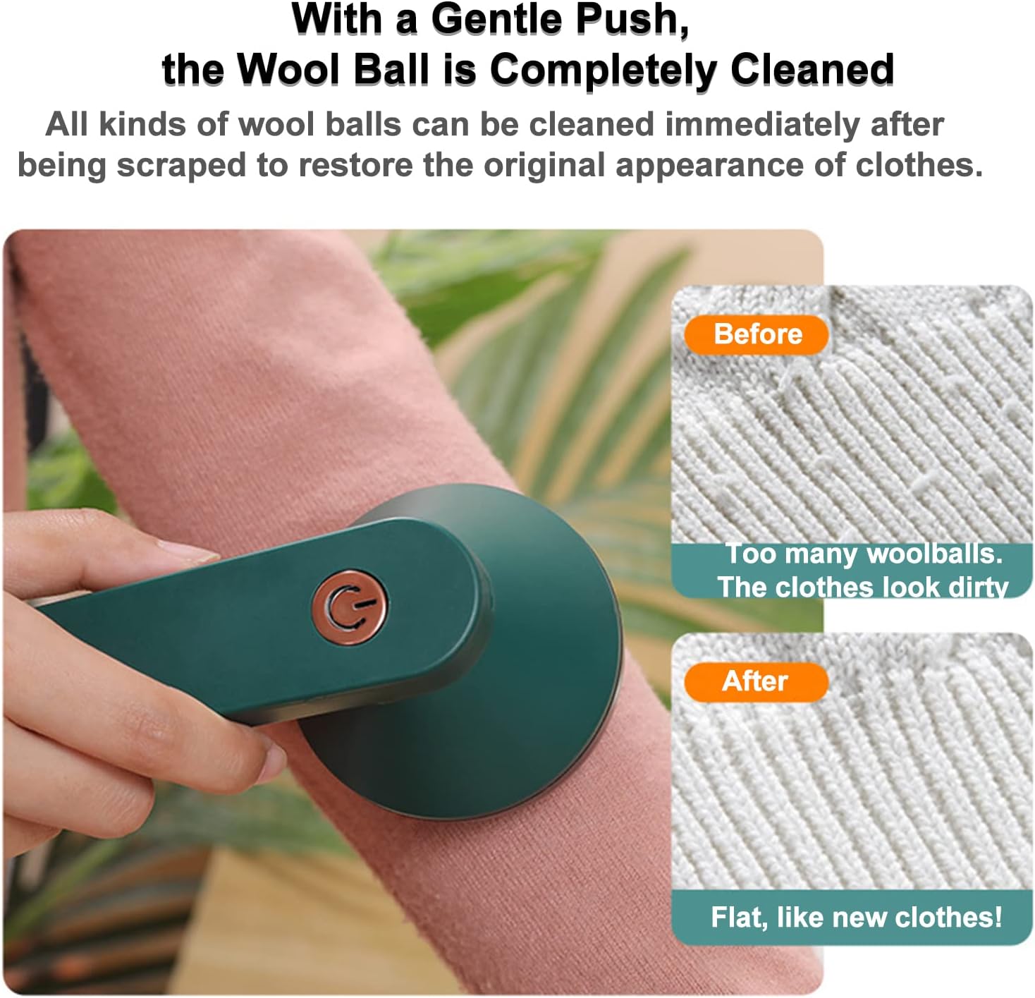 Rechargeable Portable Lint Remover