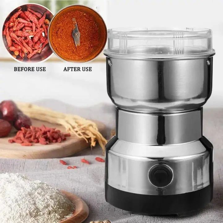 Raf Electric Stainless Steel Masala Grinder