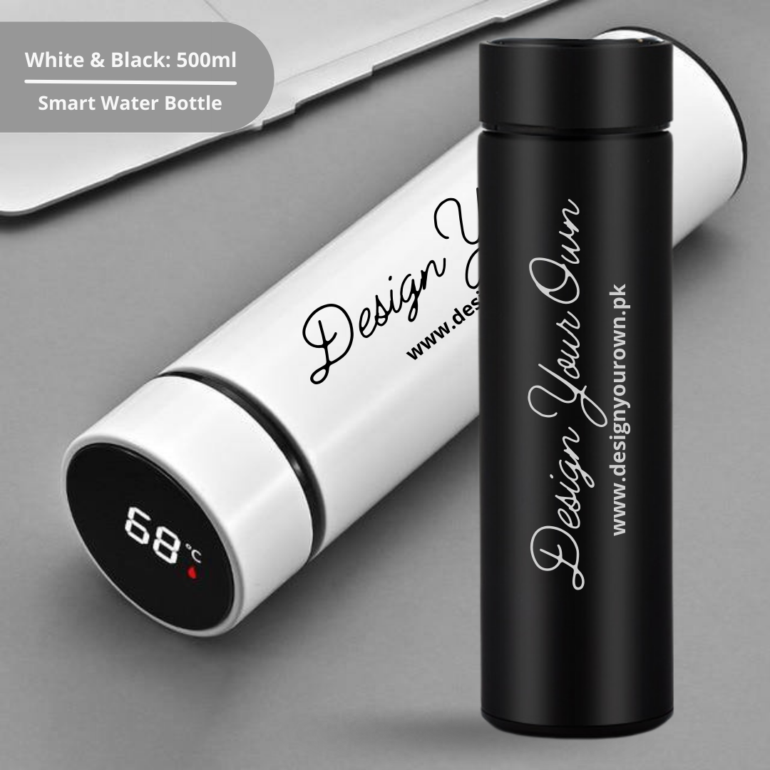500ML Smart Thermos Water Bottle Stainless Steel Insulation Touch Intelligent Temperature Display Vacuum Flasks Cup Digital Mug