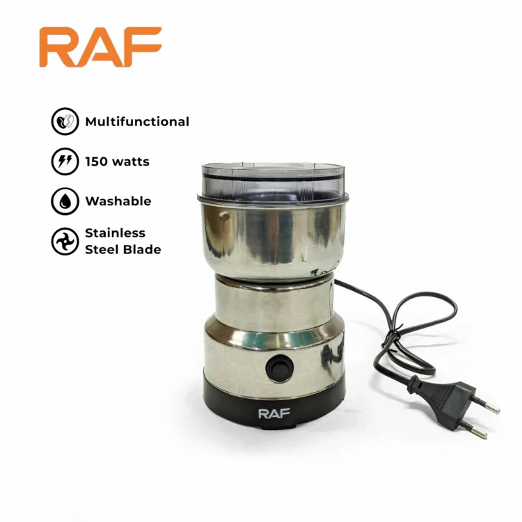 Raf Electric Stainless Steel Masala Grinder