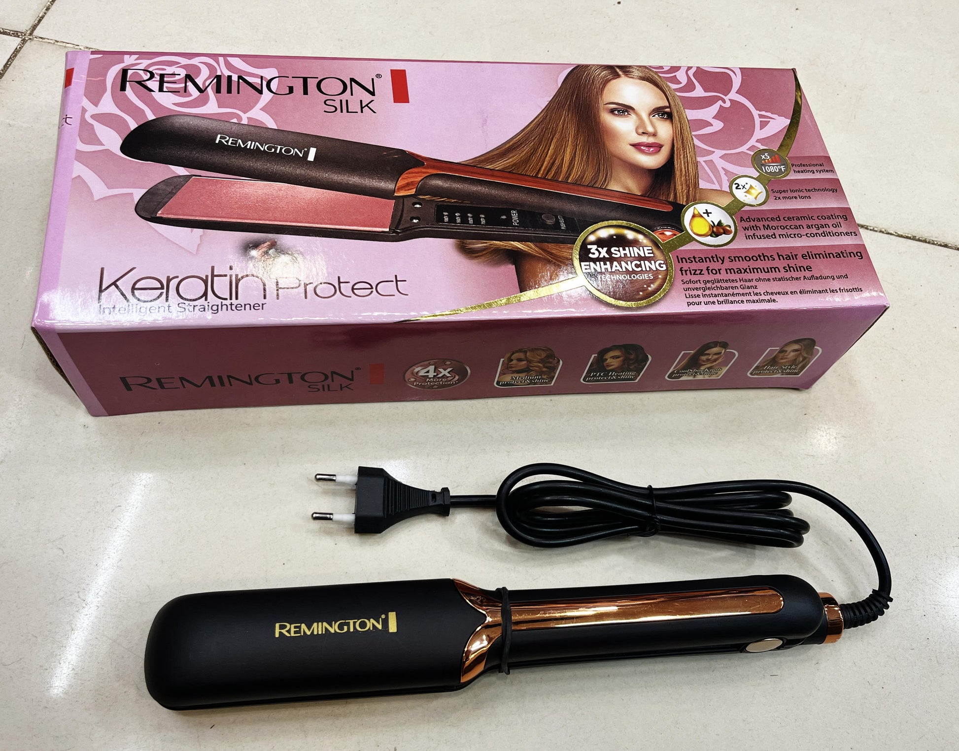 Remington Hair Straightener & Curler