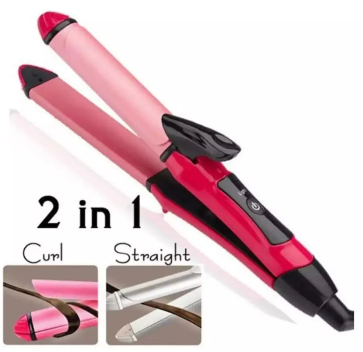 Nova 2 in 1 Hair Straightener & Curler