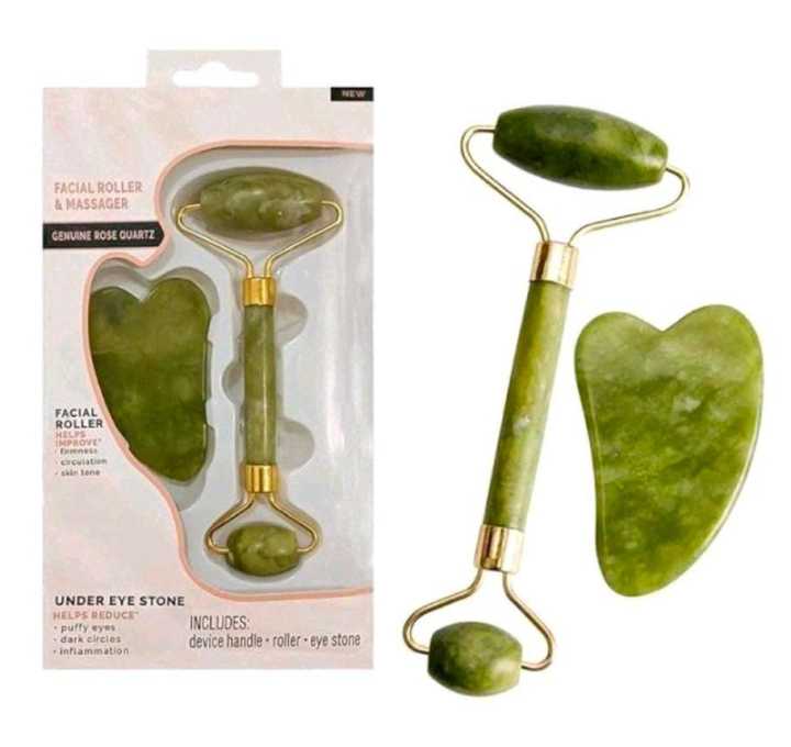 Jade Roller & Gua Sha Face Massage