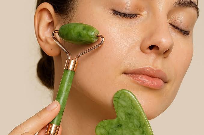 Jade Roller & Gua Sha Face Massage