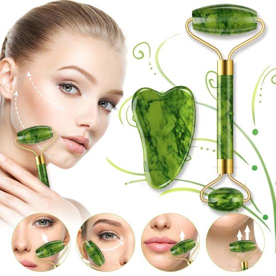 Jade Roller & Gua Sha Face Massage